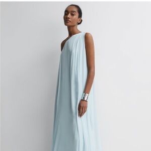 Brand new Reiss Charley dress. Light blue. Size 8.
